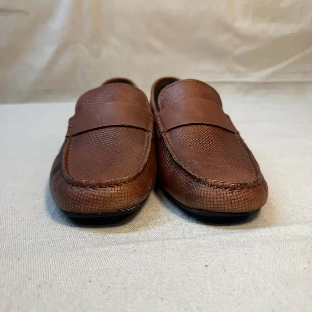 Rockport Tayo Slip-On Loafer Brown Embossed Leather